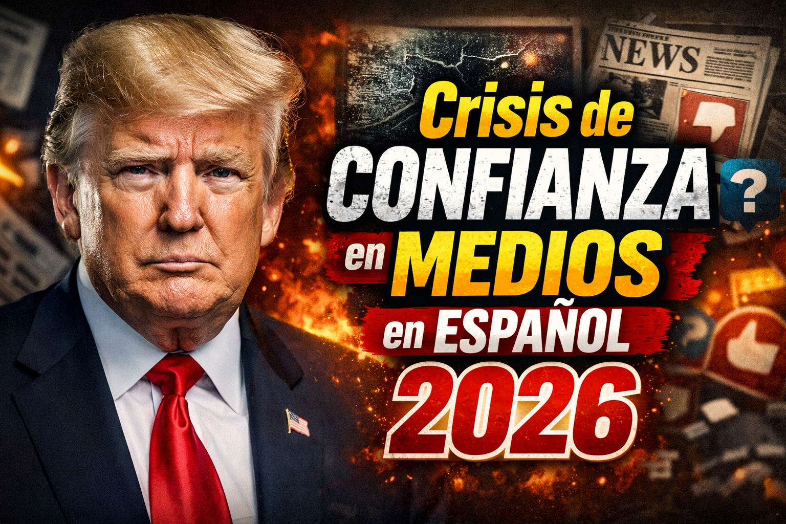 Crisis de confianza en medios en español 2026 cómo la desinformación aleja a los jóvenes latinos de las noticias