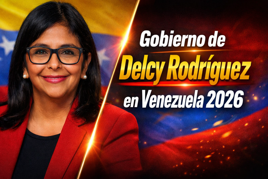 Gobierno de Delcy Rodríguez en Venezuela 2026 claves de la transición política tras la salida de Maduro