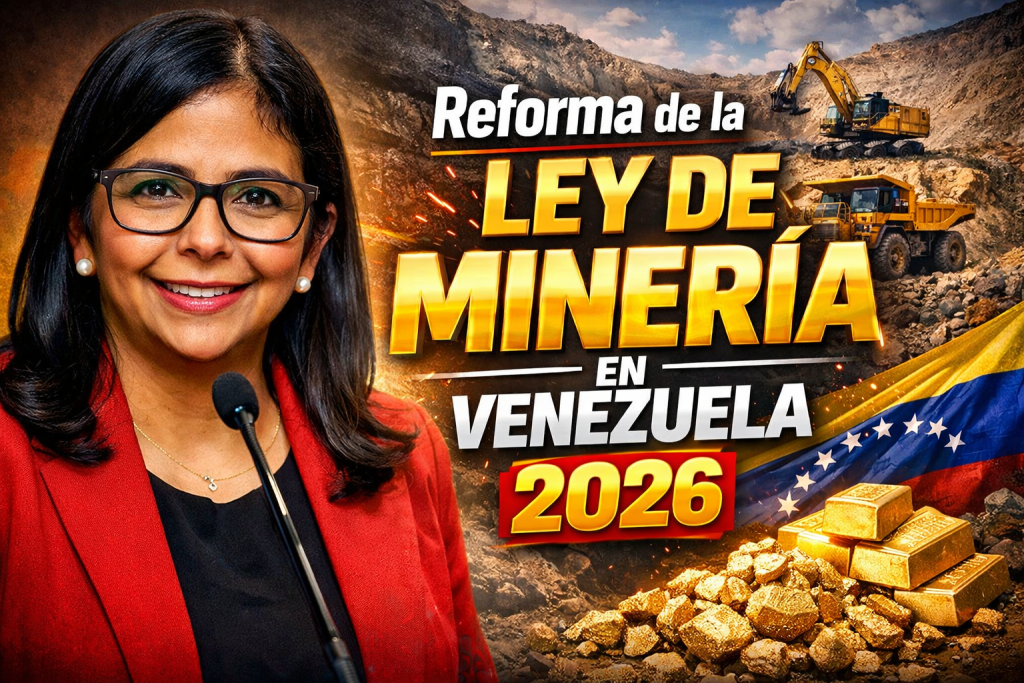 Reforma de la Ley de Minería en Venezuela 2026 apertura a inversión extranjera en oro, gas y minerales críticos