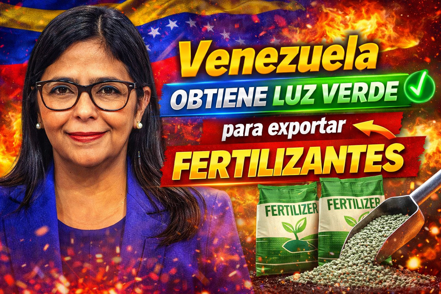 Venezuela obtiene luz verde para exportar fertilizantes OFAC aprueba nuevas transacciones en 2026