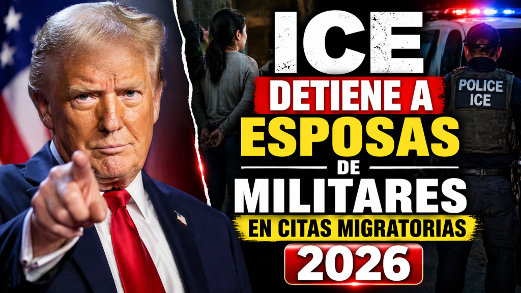 ICE Detiene a Esposas de Militares en Citas Migratorias 2026 Crece la Controversia en EE.UU.