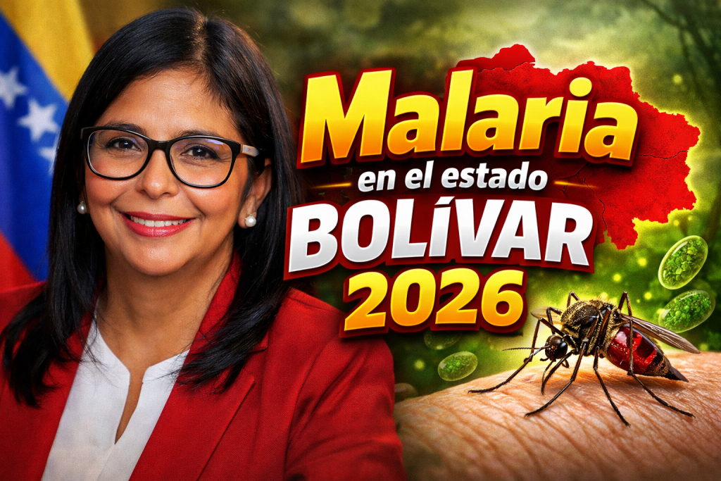Malaria en el estado Bolívar 2026 situación epidemiológica y aumento de casos en zonas mineras