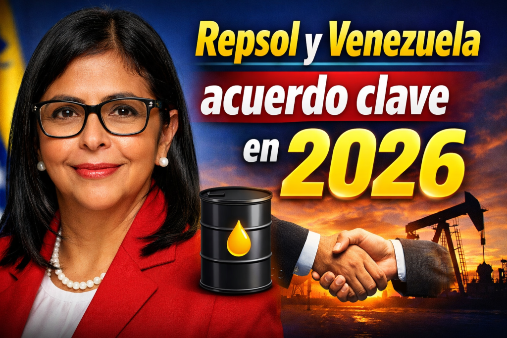 Repsol y Venezuela firman acuerdo clave en 2026 para impulsar la producción de crudo pesado
